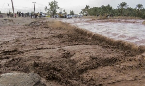 احتمال وقوع سیلاب در غرب و برخی مناطق مرکزی کرمان